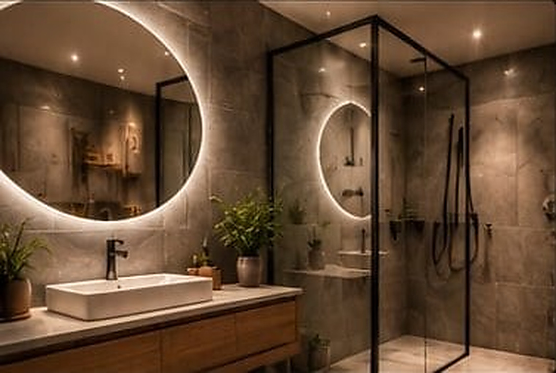 Gerenoveerde badkamer