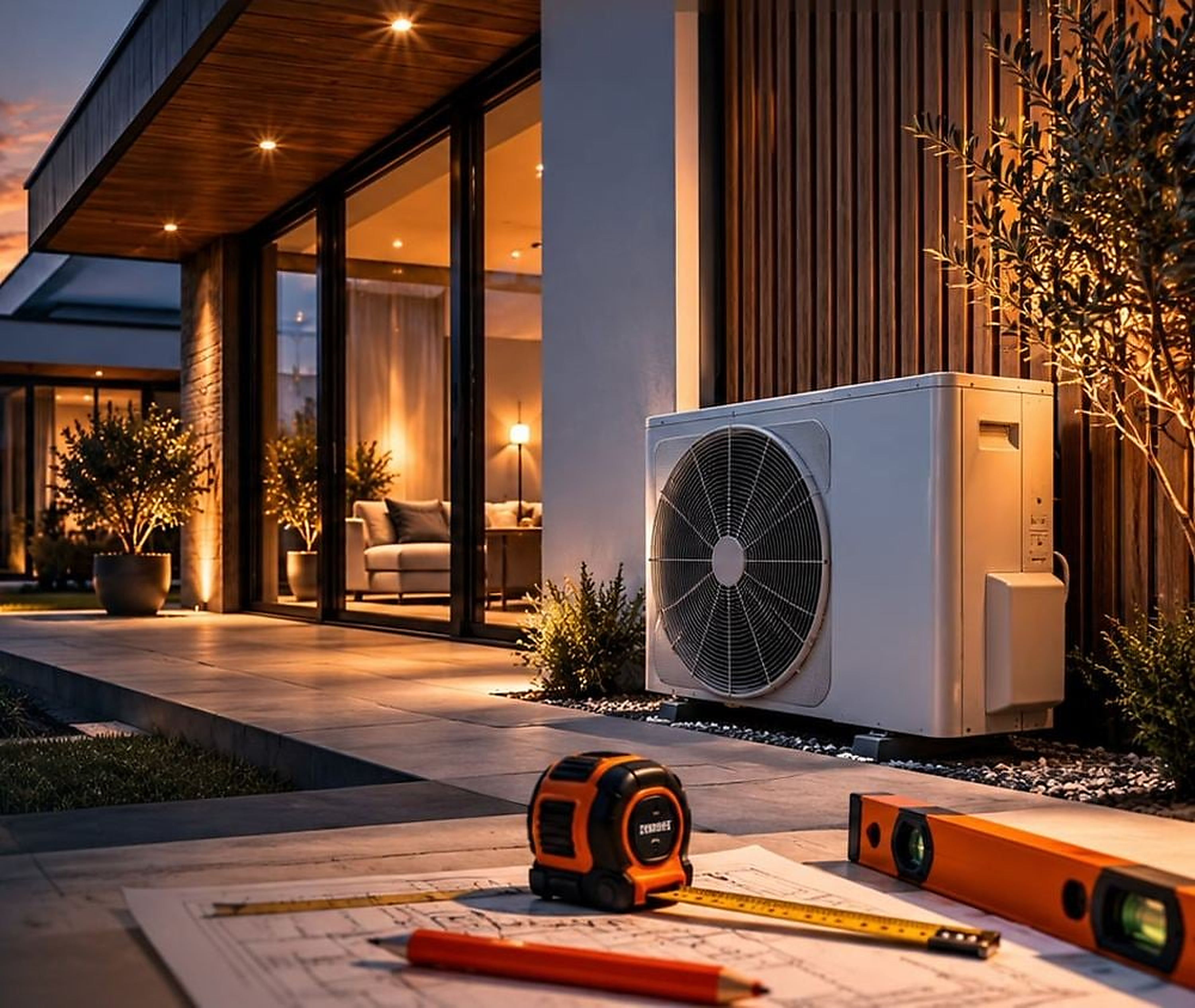 HB Fix monteur installeert een airco